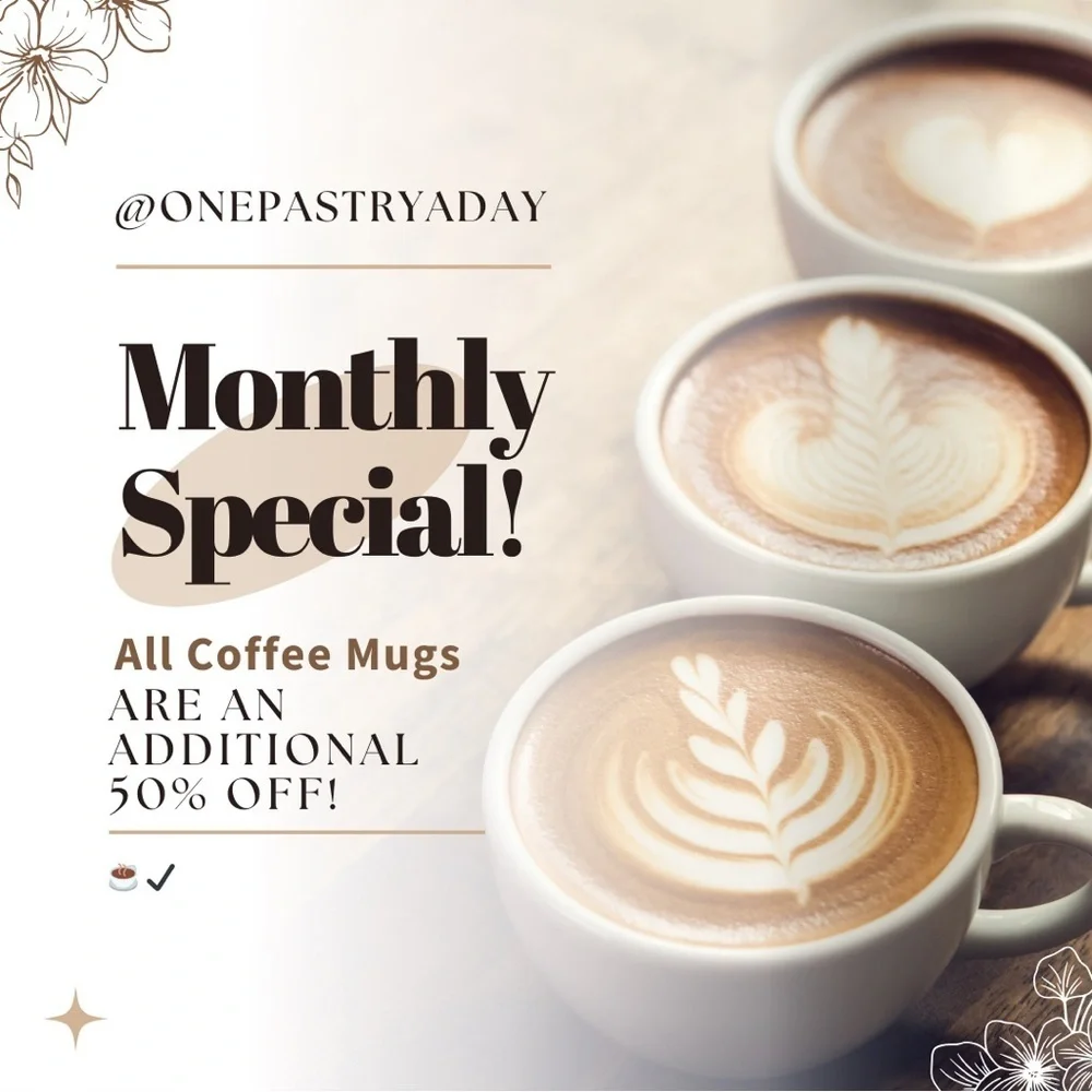 ☕️ SEPTEMBER SPECIAL! Get 50% Off ALL Mugs!! ☕️😋